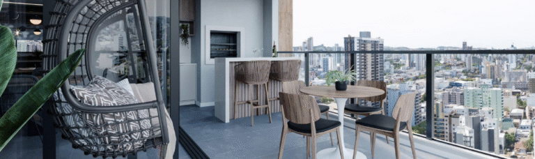 Apartamentos com varanda gourmet em Chapecó