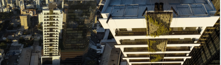 Prédio com maior jardim vertical de SC será inaugurado em junho de 2021