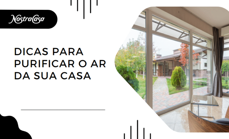 Dicas para purificar o ar da sua casa