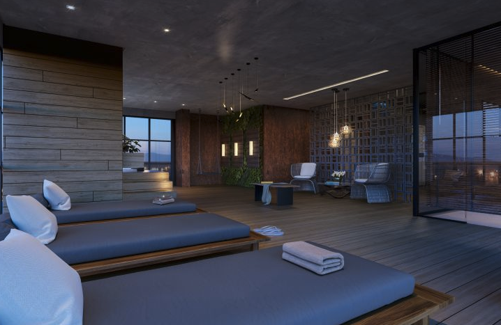Sauna seca no Onno Studio Home