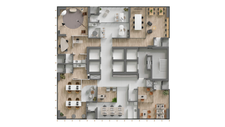 Planta Salas Comerciais
